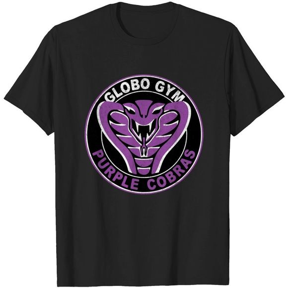 Globo Gym Purple Cobras  Logo  Globo Gym  T-shirt - Picture 1 of 4